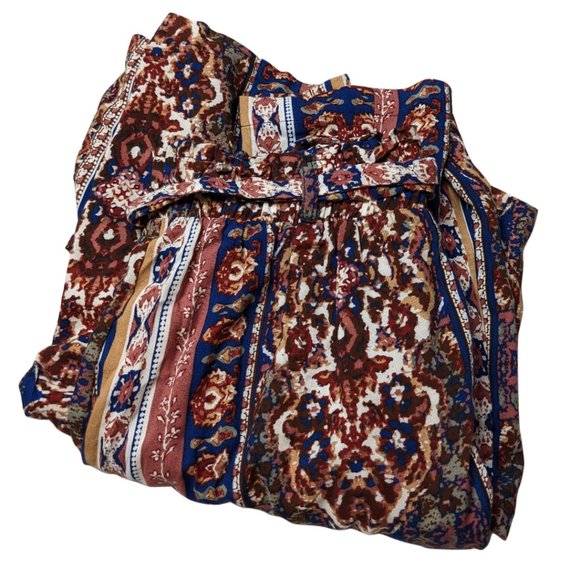 Wide Leg High Rise Pants - HAS POCKETS Size 2 4 S XS Small - fall colors style - Picture 13 of 16